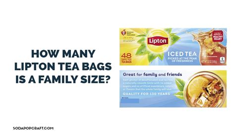 How Many Small Tea Bags Equal a Family Size: A Journey Through the Absurd and the Practical